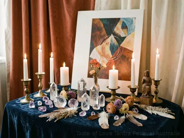 Sacred Altar at Taste of Love Tantra Festival Australia