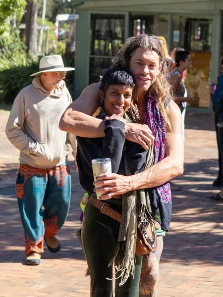 Intimate Hug at Taste of Love Tantra Festival Sydney