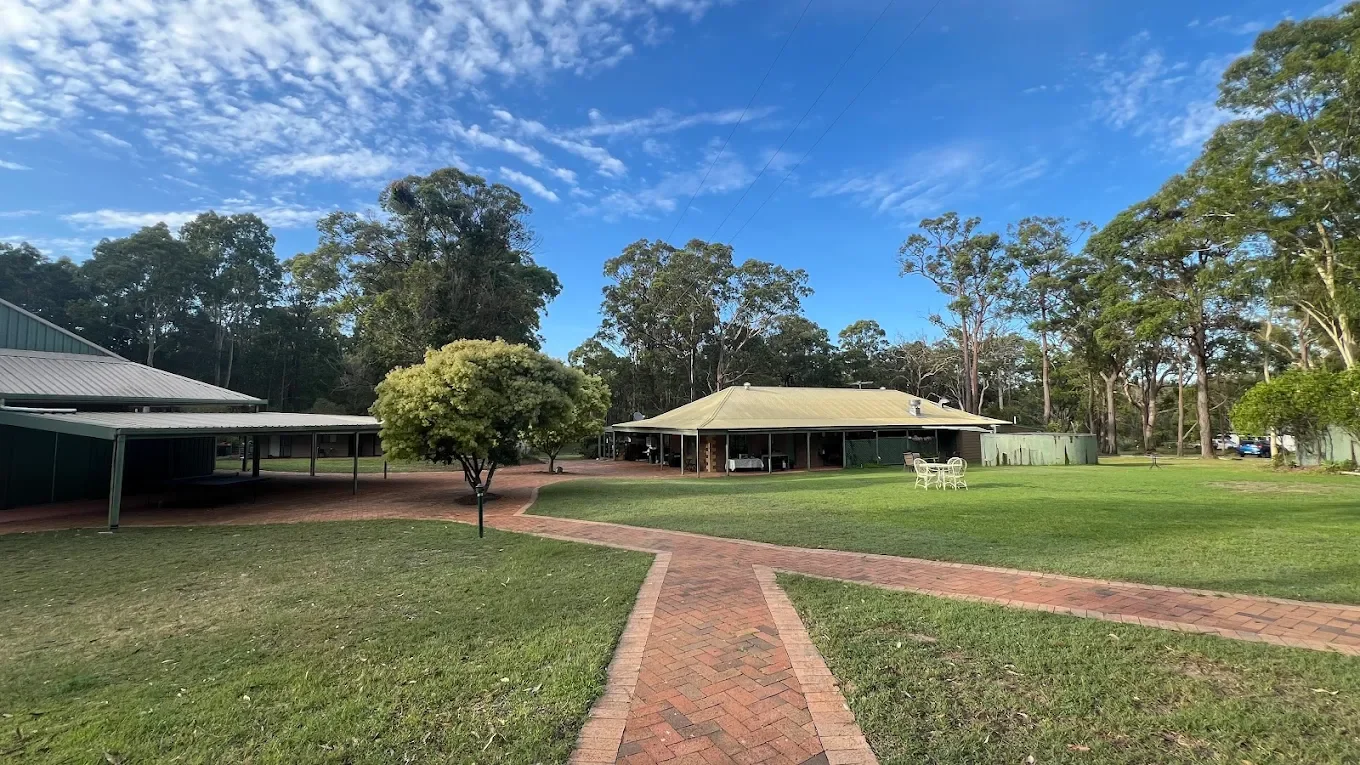 Hunter Valley Retreat & Conference Centre surrounded by bushland